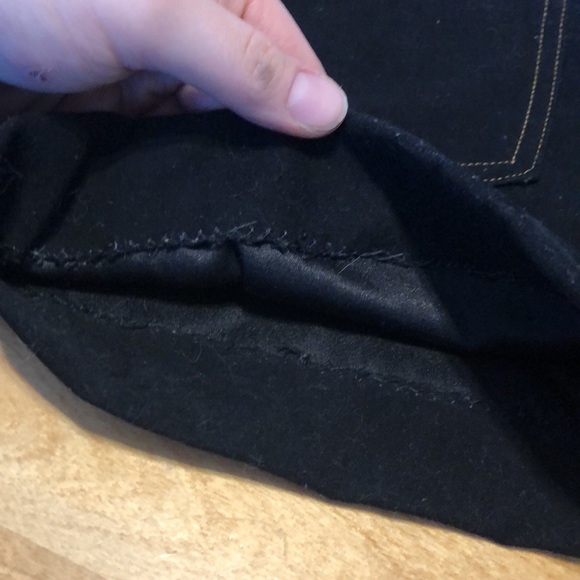 Made in Canada vintage synthetic suede high waisted shorts - Picture 4 of 5